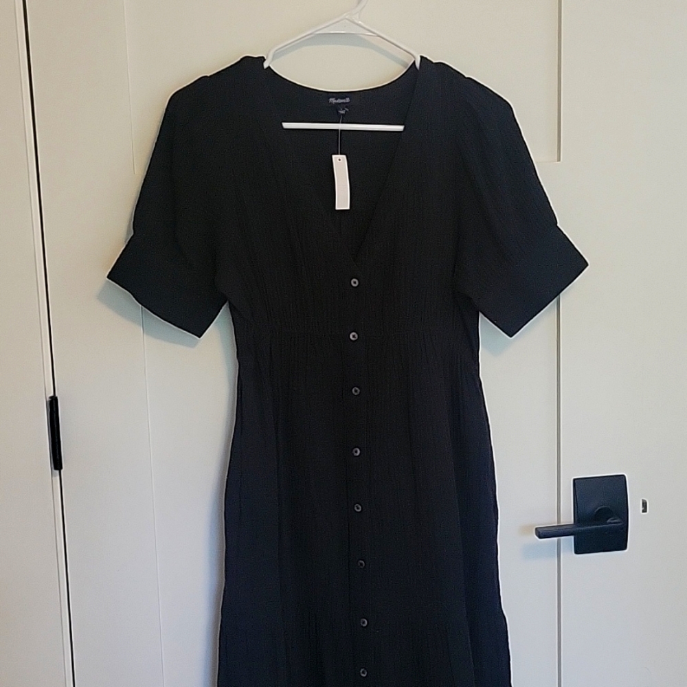 Madewell Lightspun Midi Dress, size 2